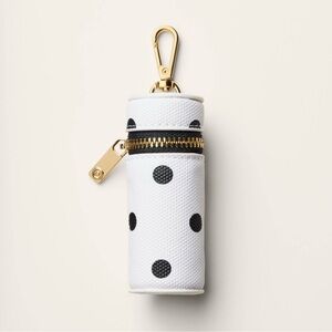 Kate Spade New York x Target Lipstick Bag Charm Polka Dot NWT
